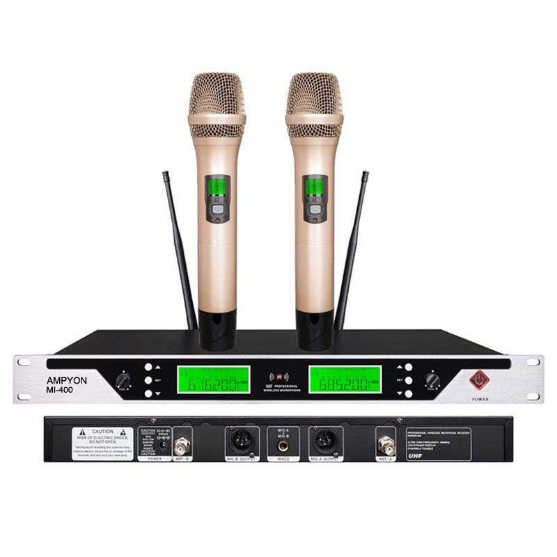 Ampyon Wirless UHF-400 Microphones
