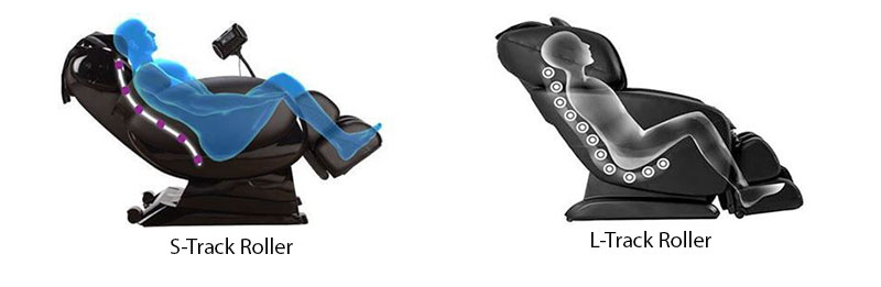 S-Track vs. L-Track Massage Chair
